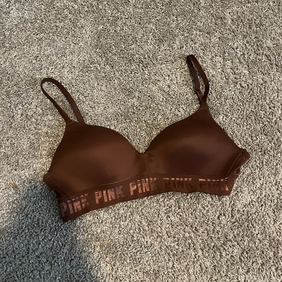 VS PINK Wear Everywhere Wireless Livhtly Limed Bra 32C - Picture 3 of 6